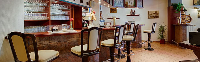 Maritime Hotelbar im Hotel Am Markt 